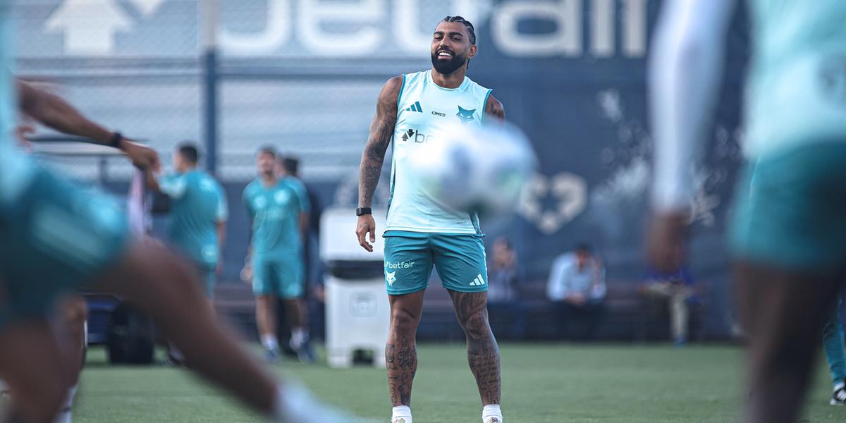 Gabigol segue com a presença indefinida para duelo contra Internacional (Gustavo Aleixo / Cruzeiro)