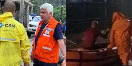 Moradores do Rio de Janeiro e São Paulo são castigados pelas fortes chuvas (Montagem: Arquivo/Defesa Civil RJ  / Defesa Civil SP)