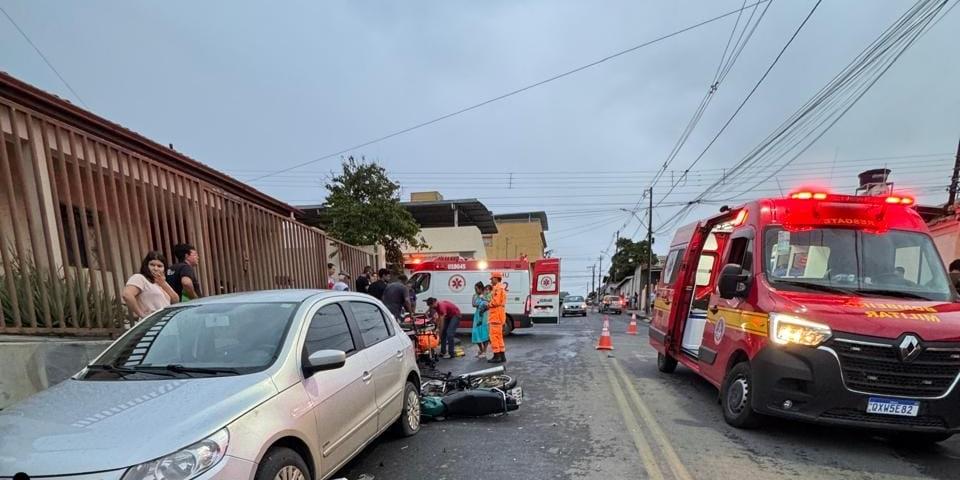 Acidente ocorreu em Formiga, na região Centro-Oeste de Minas (Divulgação/ CBMMG)