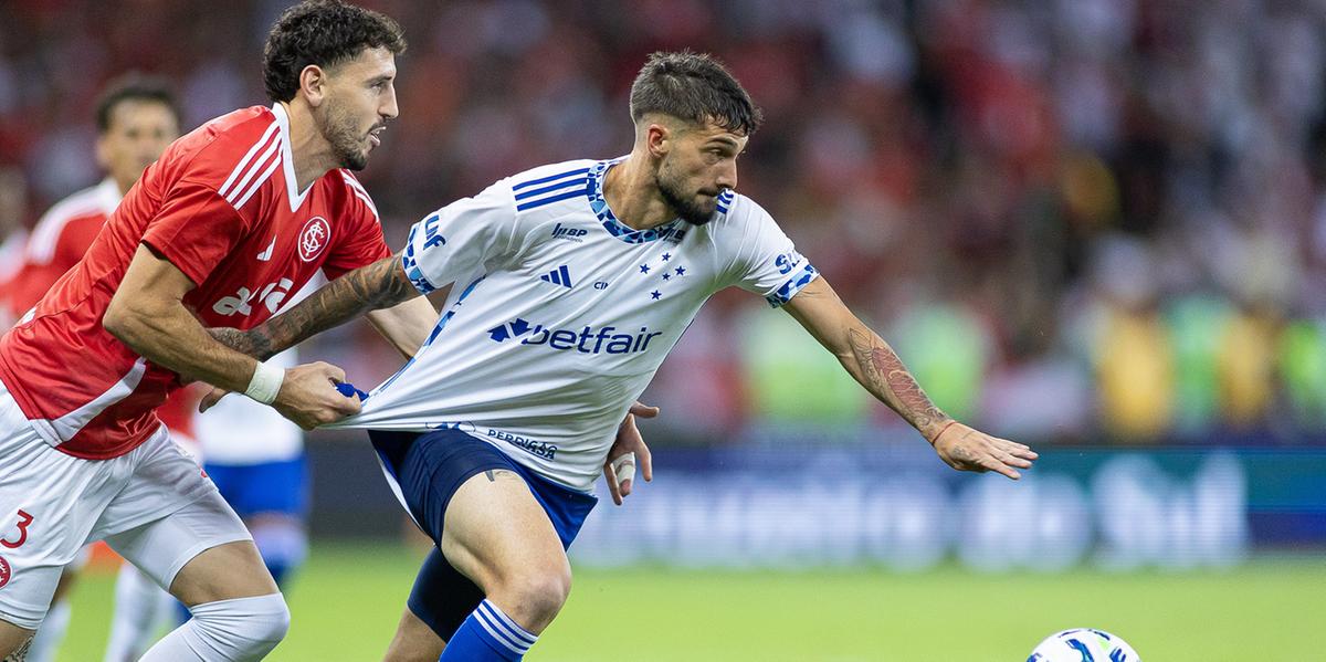 Cruzeiro perde para o Internacional no Brasileirão (Lucas Bubols / Cruzeiro)
