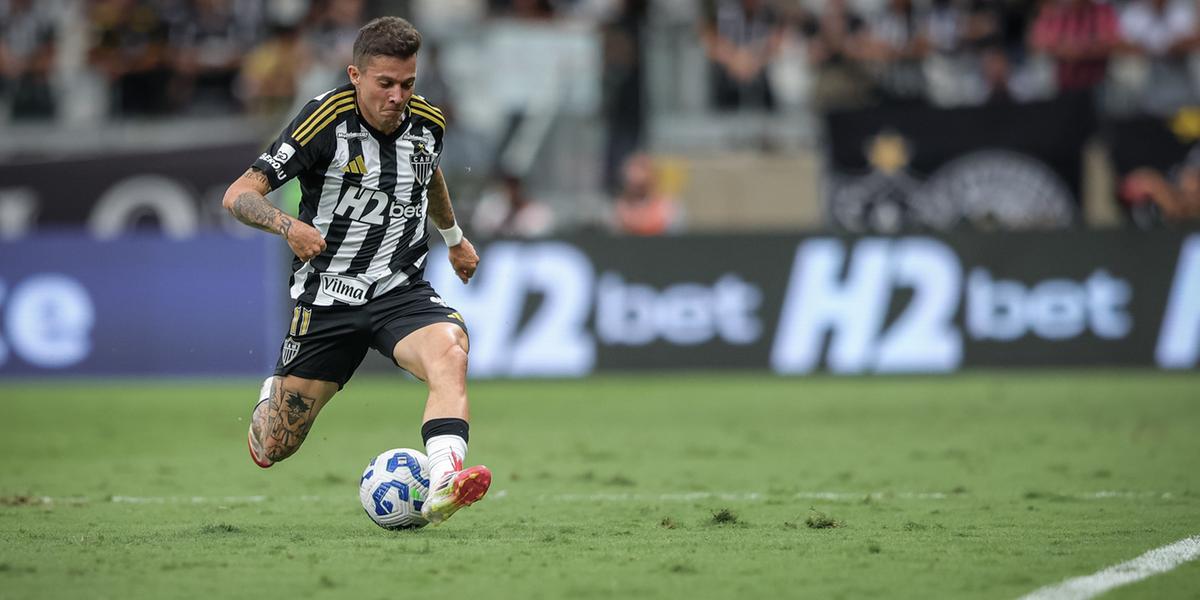 Bernard é alvo de críticas por desempenho após retorno ao Atlético (Pedro Souza / Atlético)