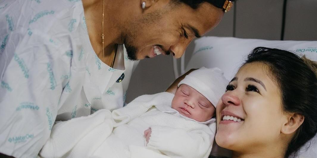 Matheus Pereira publica primeira imagem do filho Theo (Reprodução / Instagram Matheus Pereira)