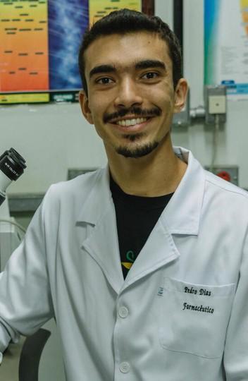 Farmacêutico Pedro Dias, autor da pesquisa desenvolvida que propõe a inovação no tratamento do câncer (Acervo Pessoal)