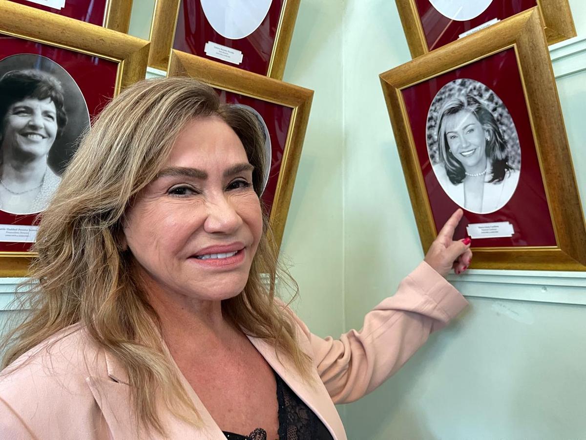 Ex-mulher de Newton Cardoso (Valéria Marques / Hoje em Dia)