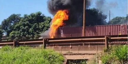 Causas do incêndio ainda serão investigadas (Redes sociais / Reprodução)