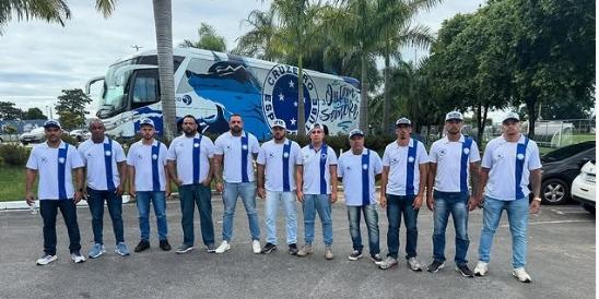 Máfia Azul esteve na Toca II e se reuniu com jogadores, comissão técnica e diretoria do Cruzeiro (Reprodução: Instagram)