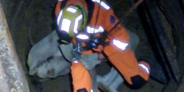 Local foi devidamente isolado para evitar novos acidentes (Corpo de Bombeiros)