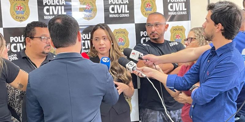 Suspeito foi indiciado por homicídio triplamente qualificado: por motivo torpe, por uso de emboscada e por dificultar a defesa da vítima (Divulgação/PCMG)