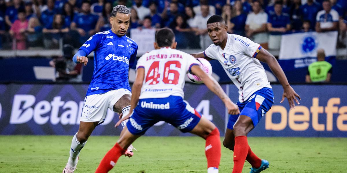 Cruzeiro x Bahia, no Mineirão, em Belo Horizonte. (Foto: Gustavo Aleixo/Cruzeiro)