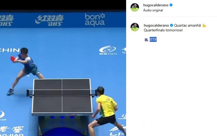 Hugo Calderano (Reprodução / Instagram Hugo Calderano)