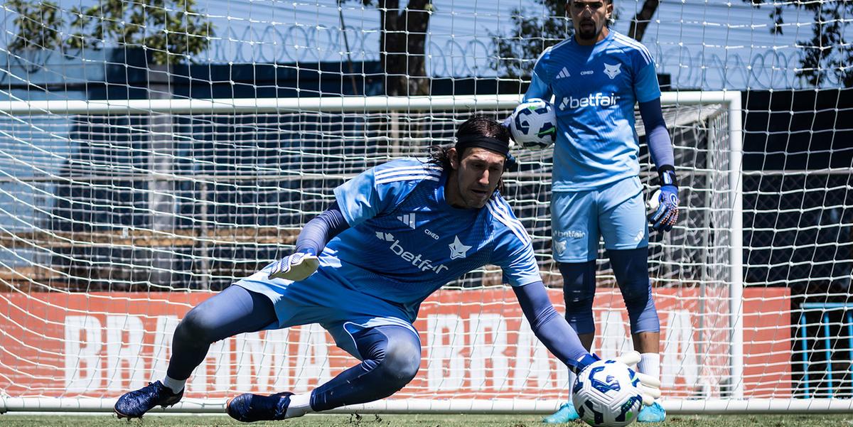 Cruzeiro conta com Cássio para segurar o RB Bragantino e chegar a dois jogos seguidos sem ser vazado (Gustavo Aleixo / Cruzeiro)