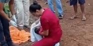 Bebê foi encontrado em Andrelândia, próximo a Capelinha, no Vale do Jequitinhonha (Reprodução/ Redes Sociais)