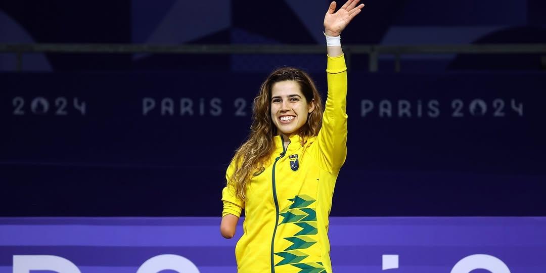 Carol Moura encara primeiro desafio após ouro inédito em Paris (Reprodução Instagram Carolina Moura - foto: Silvio Avila/CPB)