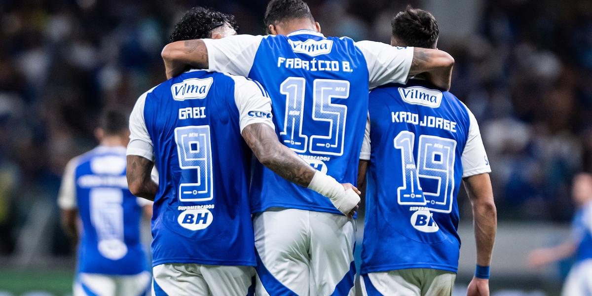 Kaio Jorge e Gabigol foram os nomes do jogo (Foto: Gustavo Aleixo/Cruzeiro)