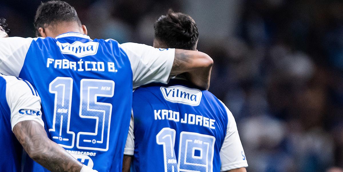 Kaio Jorge e Gabigol foram os nomes do jogo (Foto: Gustavo Aleixo/Cruzeiro)