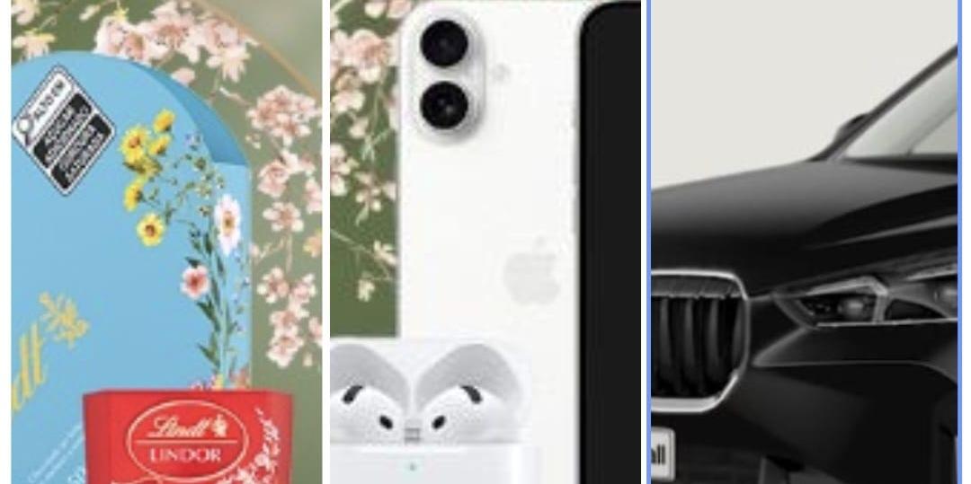 Brindes e sorteios variados para quem quiser e puder gastar de R$ 450 a R$ 800 (Montagem / reprodução shoppings)