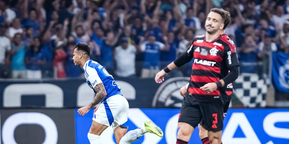 Kaio Jorge marcou dois gols diante do Flamengo (Divulgação /  Gustavo Aleixo/Cruzeiro)