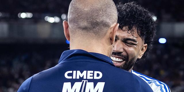 Gabigol afirma ter uma relação positiva com Leonardo Jardim (Gustavo Aleixo / Cruzeiro)