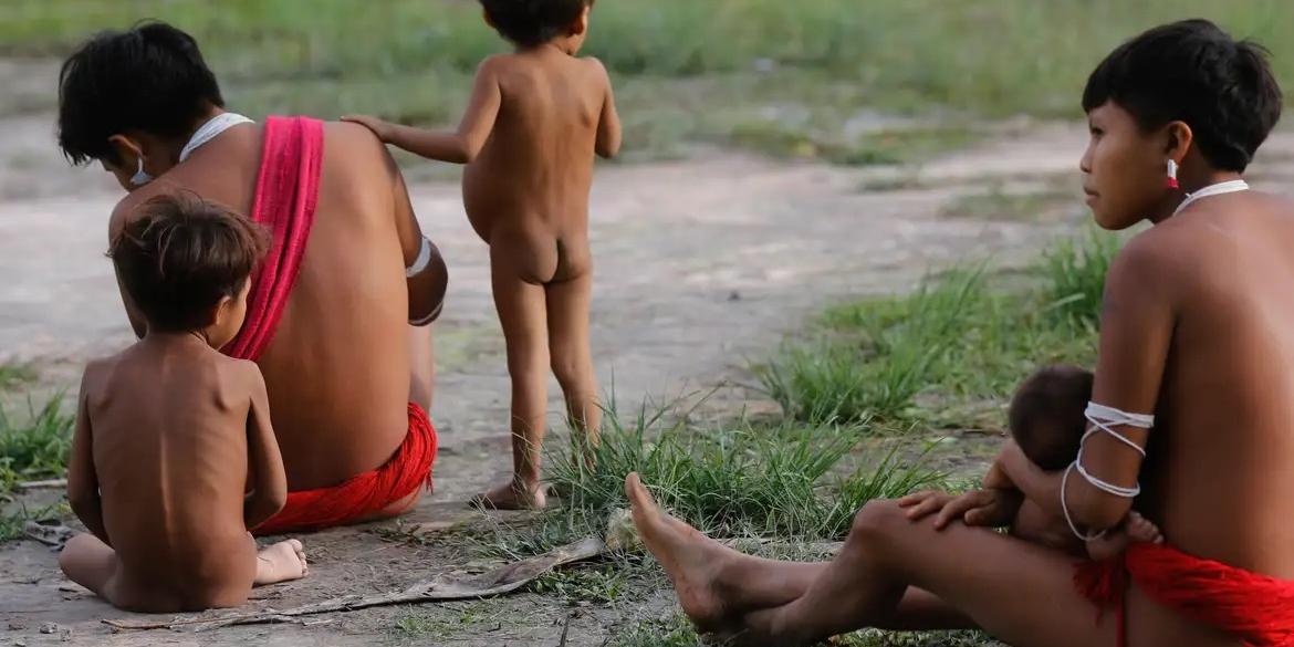 Povo indígena Yanomani (Fernando Frazão/Agência Brasil)
