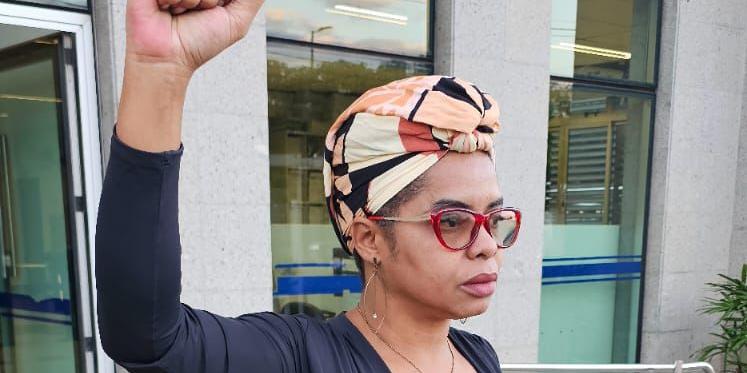Advogada Rita de Cássia Galvão teria sido impedida de entrar no tribunal utilizando um turbante (Arquivo Pessoal)