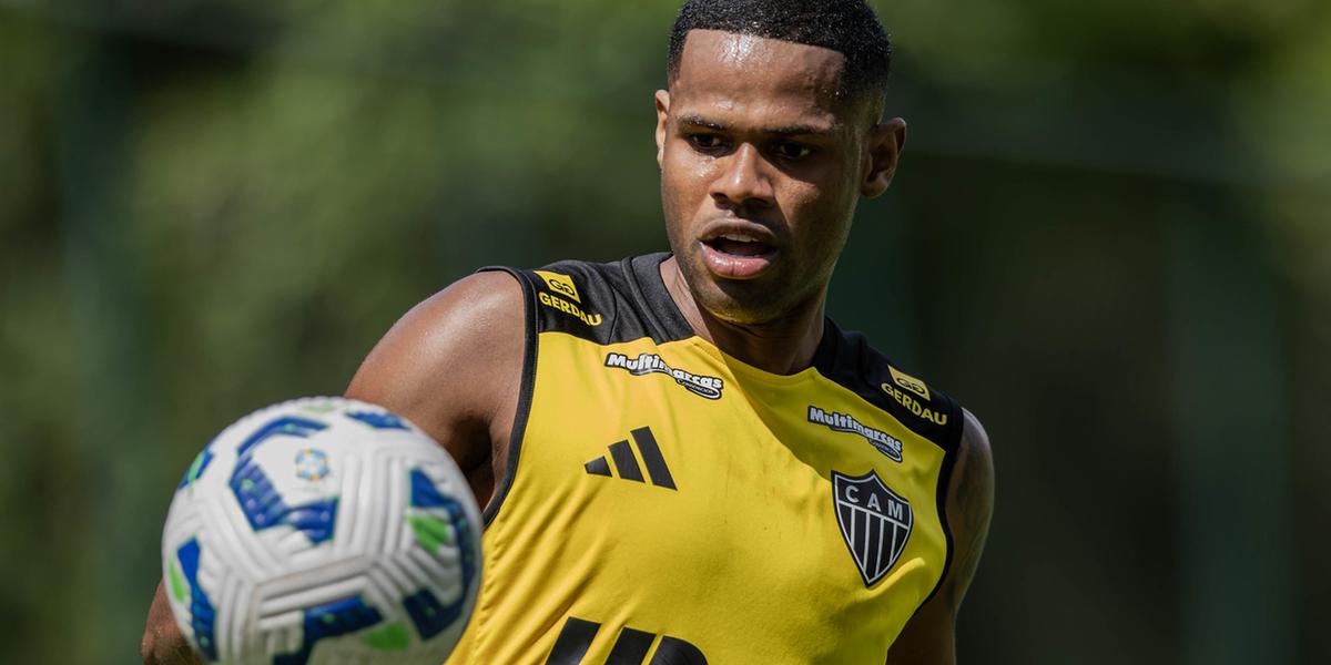 Júnior Santos volta a ficar à disposição de Cuca (Pedro Souza / Atlético)