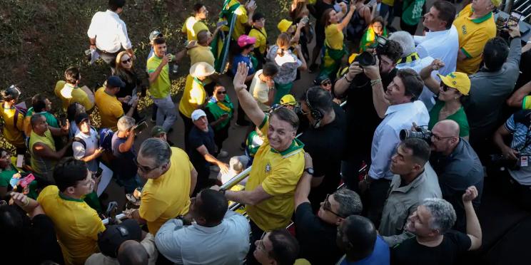 Na manifestação, Bolsonaro defendeu que a anistia é um ato privativo do Parlamento (Joédson Alves / Agência Brasil)