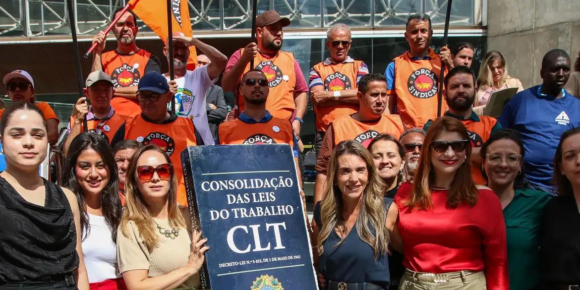 A OAB-SP participa da mobilização nacional em defesa da competência constitucional da justiça do trabalho (Cadu Pinotti/Agência Brasil)