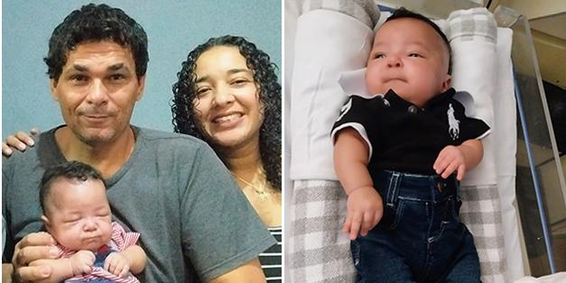 Felipe nasceu com apenas 28 semanas e enfrentou quatro infecções, uma hemorragia cerebral e uma correção de hérnia inguinal (Arquivo pessoal)