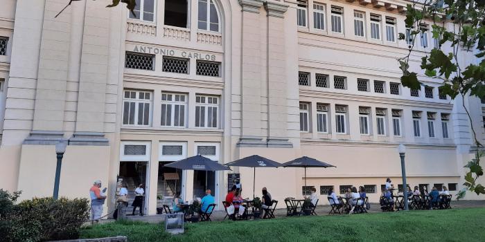 Thermas Antônio Carlos foram inauguradas em 1931, como o primeiro estabelecimento termal do Brasil a oferecer uma série de serviços e tratamentos de saúde a partir do uso da água termal (Codemge / Divulgação)