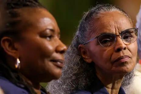 Ministra da Cultura, Margareth Menezes e Ministra do Meio Ambiente, Marina Silva (Marcelo Camargo/Agência Brasil)