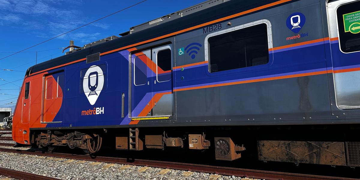 O projeto prevê a construção de 3,5 quilômetros de trilhos, além de duas novas estações (Metrô BH / Divulgação)