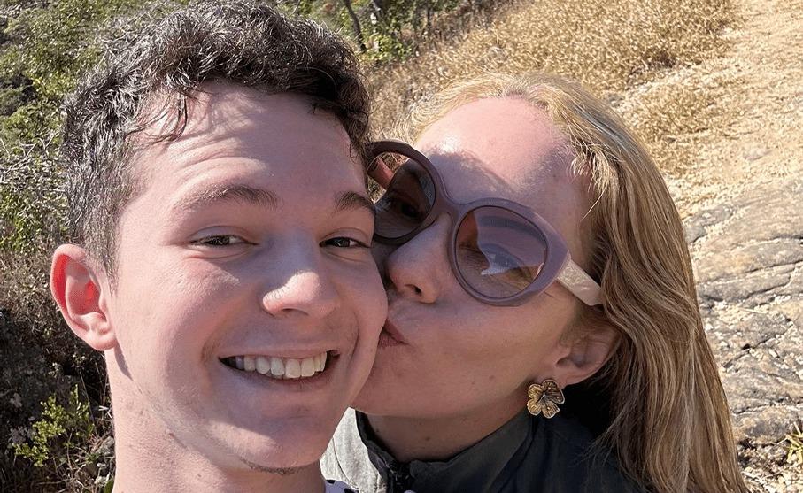 Marilda e o filho Pedro Otávio (Reprodução Graacc)