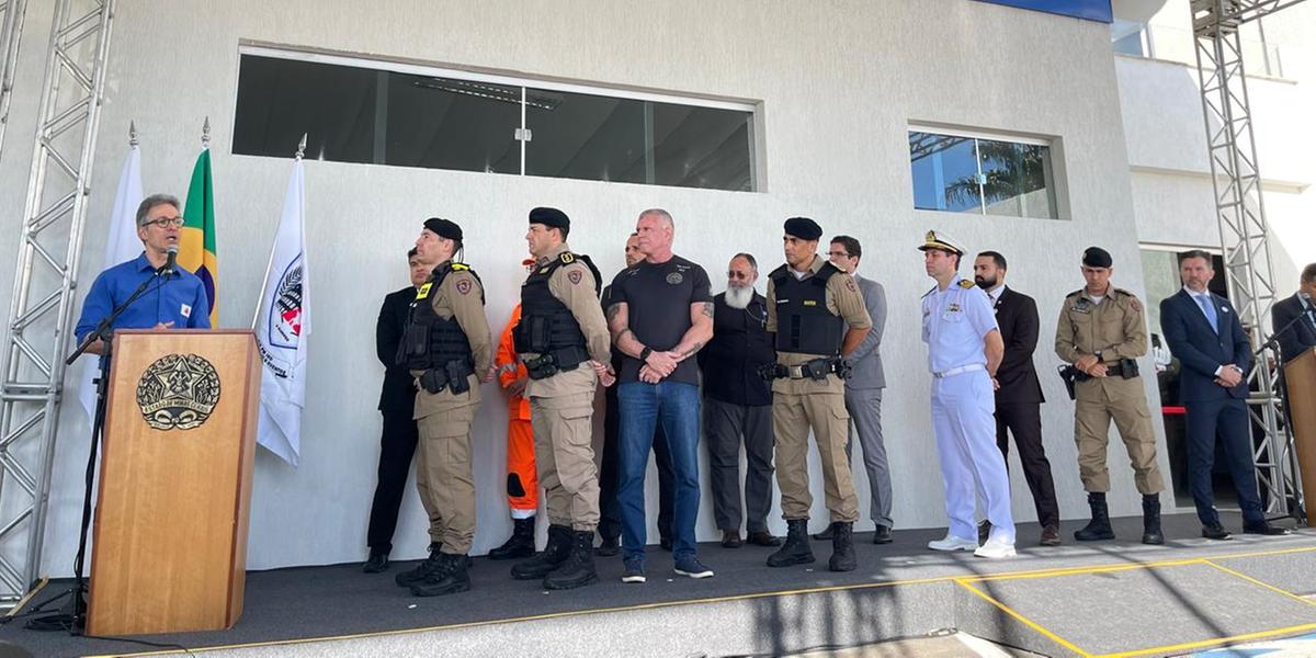 Batalhão Especializado em Policiamento de Eventos (Bepe) foi inaugurado nesta terça-feira (13) (Valéria Marques/ Hoje em Dia)