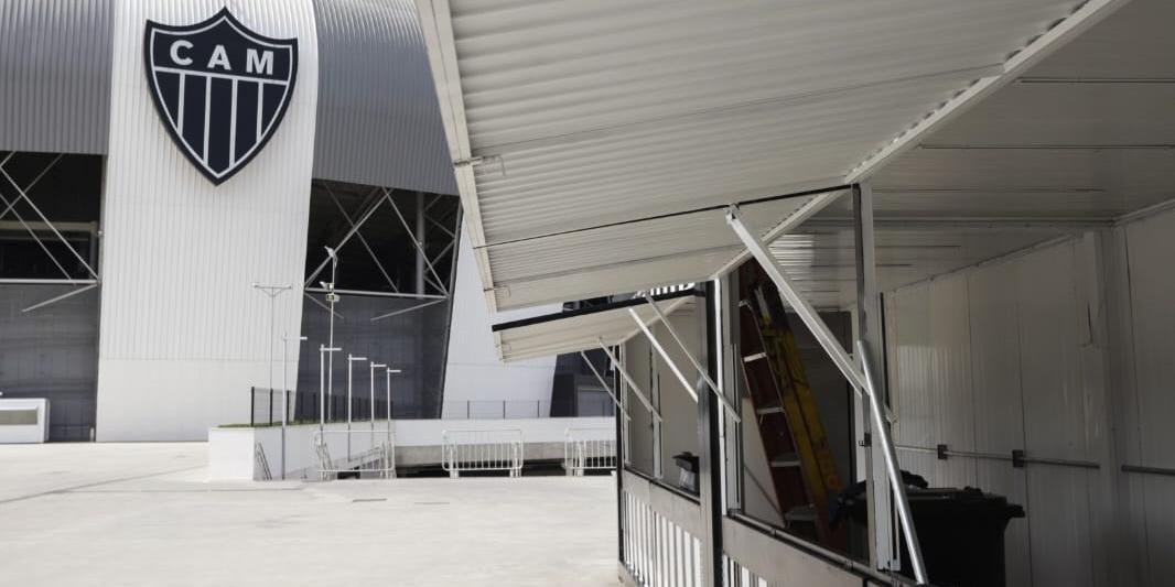 Food Containers: nova experiência para o atleticano que for até a Arena MRV (GSH Live/Divulgação)