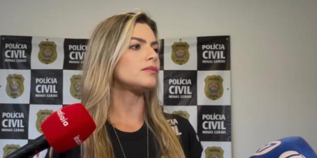 Delegada responsável pela apuração, Lorena Rangel (Divulgação / PCMG)
