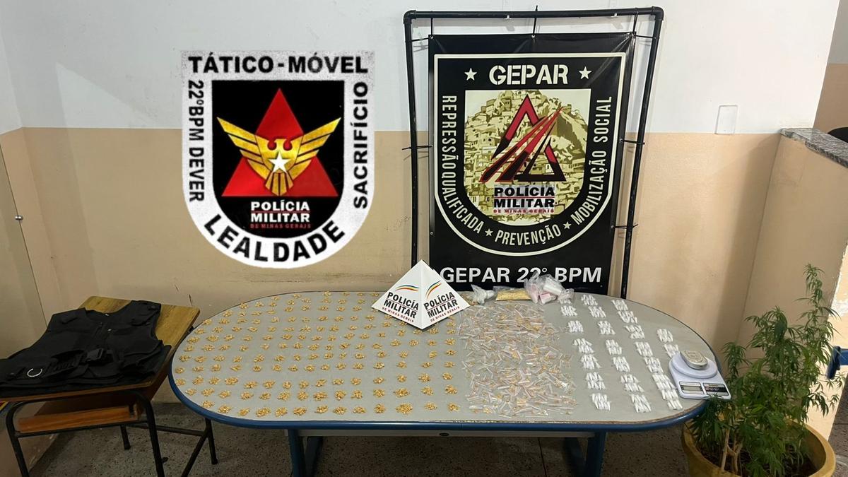 Ocorrência está em andamento na 124ª cia do 22º Batalhão da Polícia Militar (PMMG)