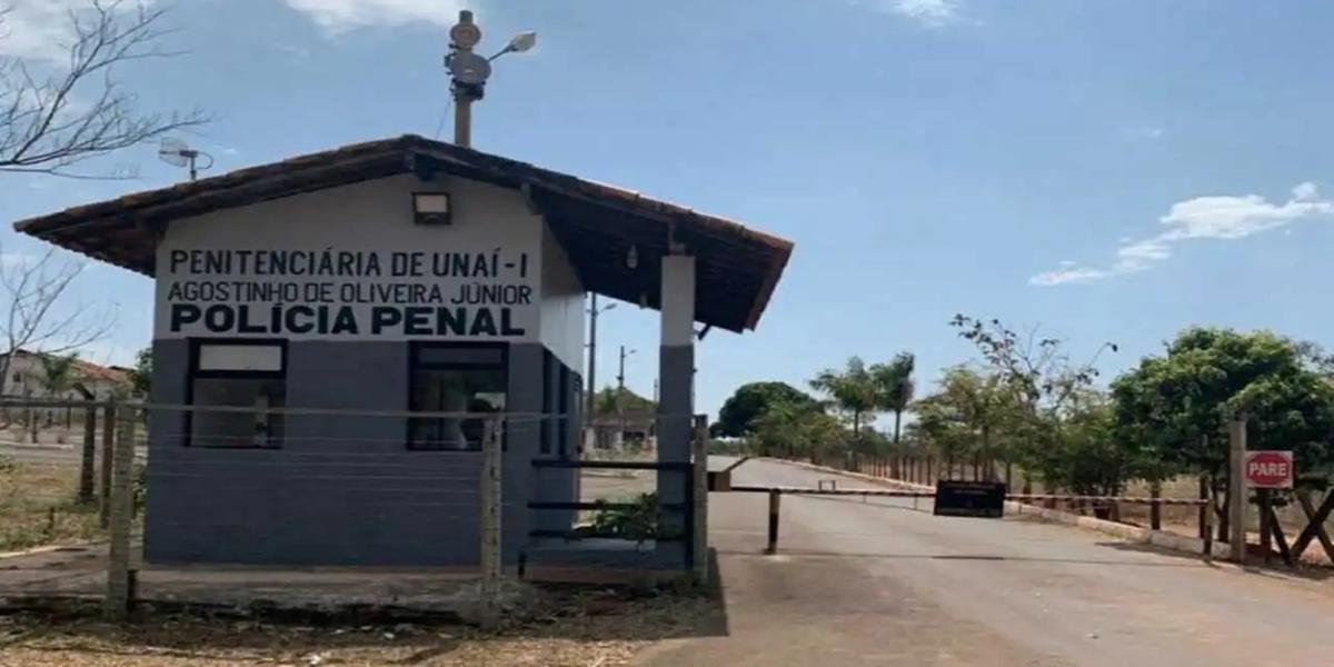 Presídio Agostinho de Oliveira Júnior, em Unaí (Sejusp / Divulgação)