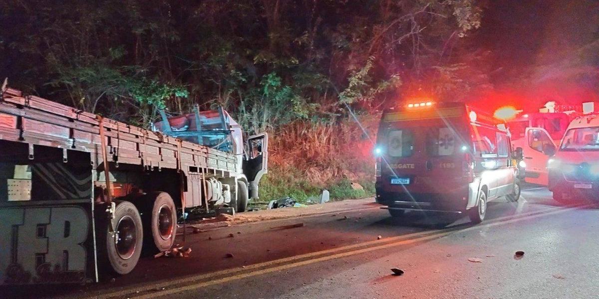 Rodovia BR-251 acumula acidentes nas últimas 48 horas no Norte de Minas (Divulgação/ CBMMG)
