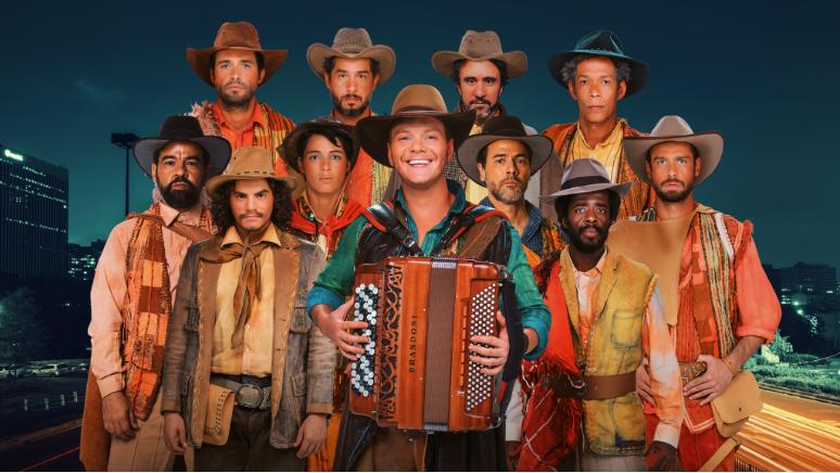 Michel Teló estrelou e rodou o país com o musical Bem Sertanejo em 2022 (Divulgação)