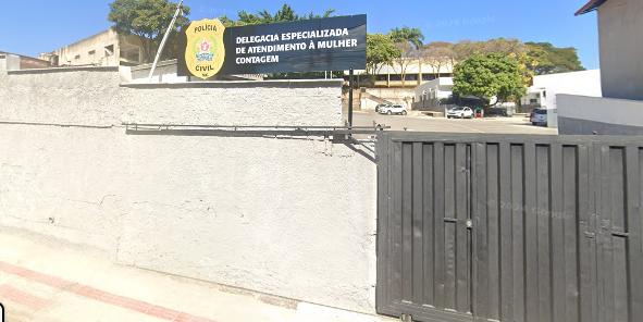Polícia Civil de SP apurou que homem estaria em Contagem e acionou a equipe da Delegacia Especializada em Atendimento à Mulher no município, que localizou o investigado e efetuou a prisão (Reprodução / Google Street View)