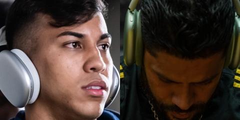 Kaio Jorge e Hulk estão escalados para o clássico (Reprodução: Flickr Cruzeiro e Atlético)