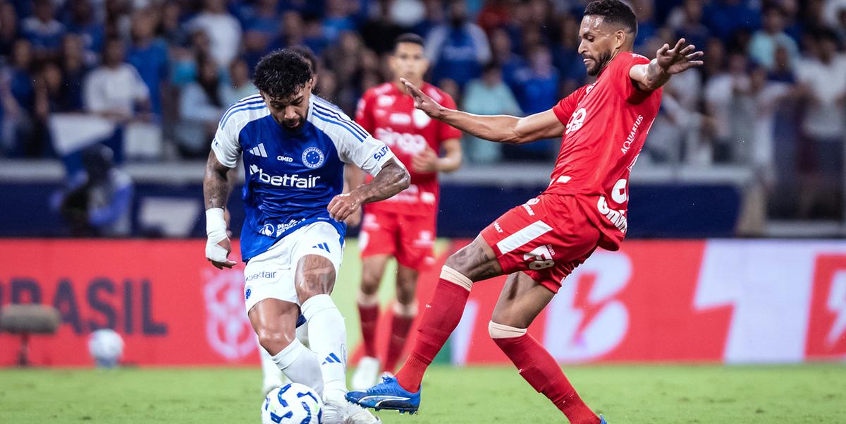 Gabigol pode reaparecer entre os titulares no jogo da volta contra o Vila Nova-GO, pela terceira fase da Copa do Brasil (Gustavo Aleixo/Cruzeiro)