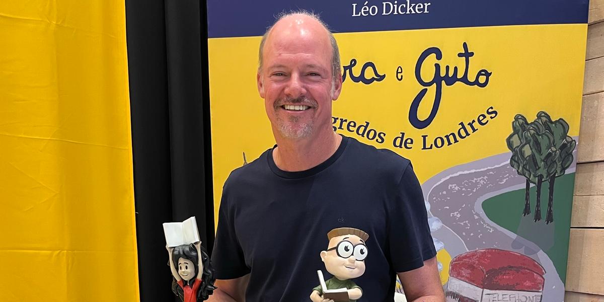 Lançamento do novo livro de Léo Dicker será sábado na Livraria da Rua (Clara Marques)