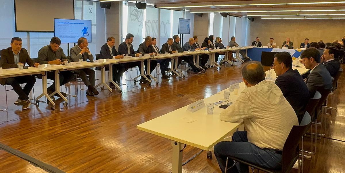 Presidente da AMM, Luís Eduardo Falcão, tem participado de reuniões na capital federal (AMM/Divulgação)