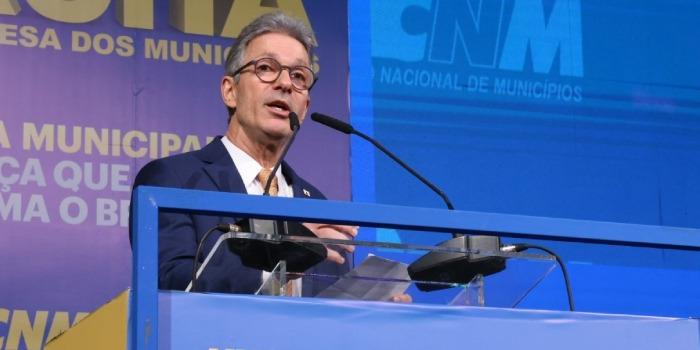 Discurso foi realizado durante a 26ª Marcha em Defesa dos Municípios (Gil Leonardi / Imprensa MG)