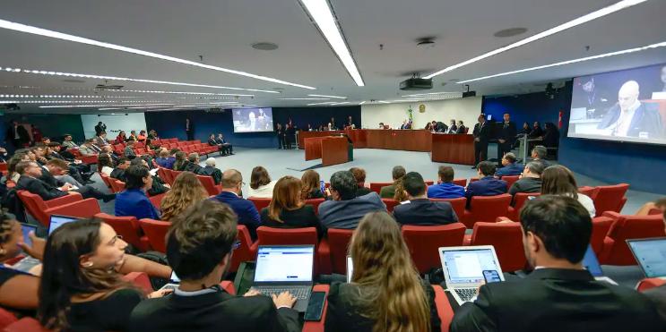 Primeira Turma começou a julgar na manhã desta terça-feira (20) se mais 12 denunciados devem se tornar réus pelo crime de golpe de Estado (Rosinei Coutinho / STF)