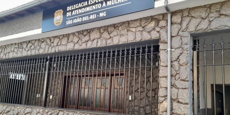 Delegacia Especializada de Atendimento à Mulher (Deam) de São João del-Rei, região Central de Minas (Divulgação/ PCMG)