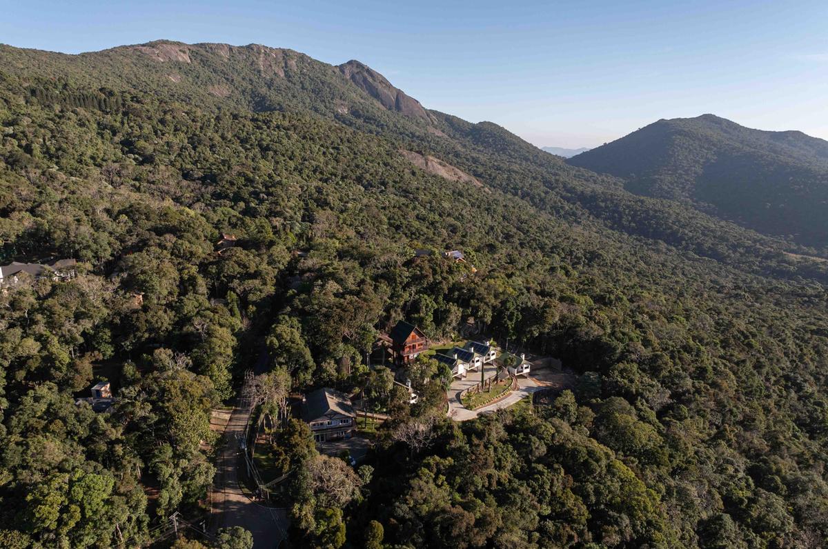 Pousada Pedras e Sonhos tem vista privilegiada das montanhas (Marcio Masulino)