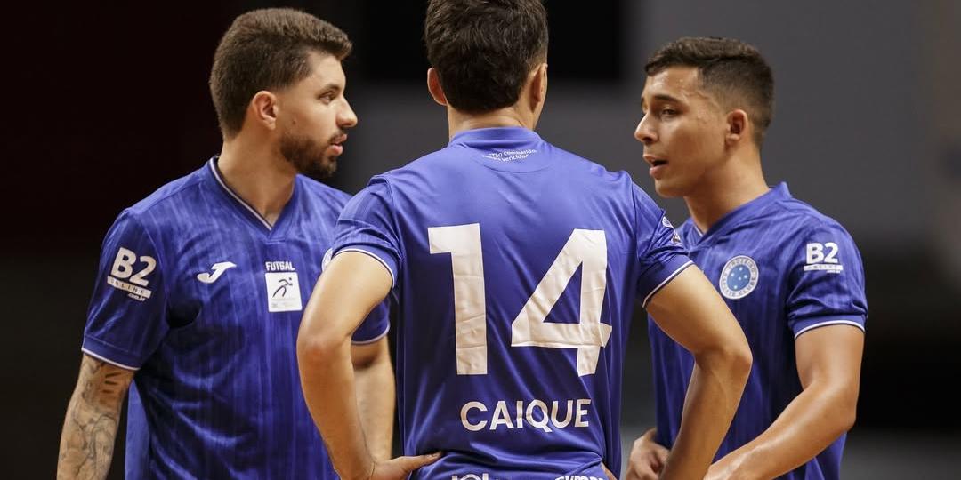 Cruzeiro Futsal vai ao Paraná em busca da segunda vitória na LNF (Reprodução Instagram Cruzeiro Futsal / foto: @mgxpress)