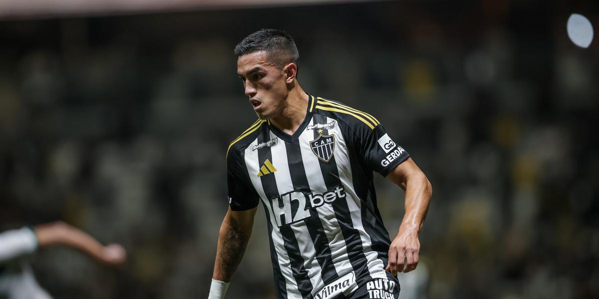 Atacante sofreu lesão muscular e desfalcará o Galo nas próximas partidas (Pedro Souza)